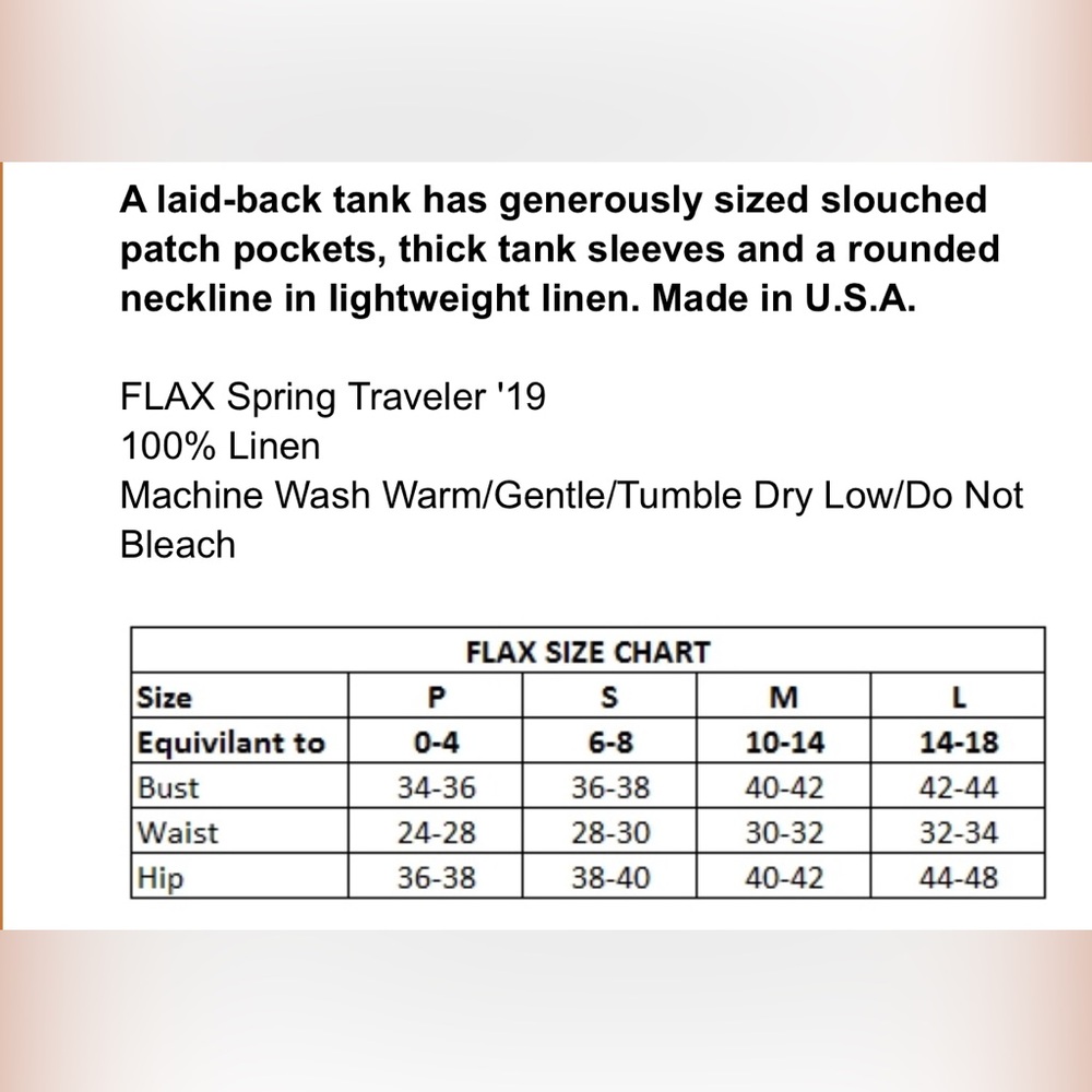 Flax Slouch Tank - Picture 6 of 6